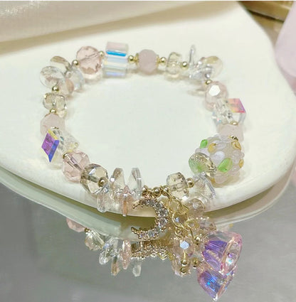 flower in summer beads bracelet Fashion women jewelry beads