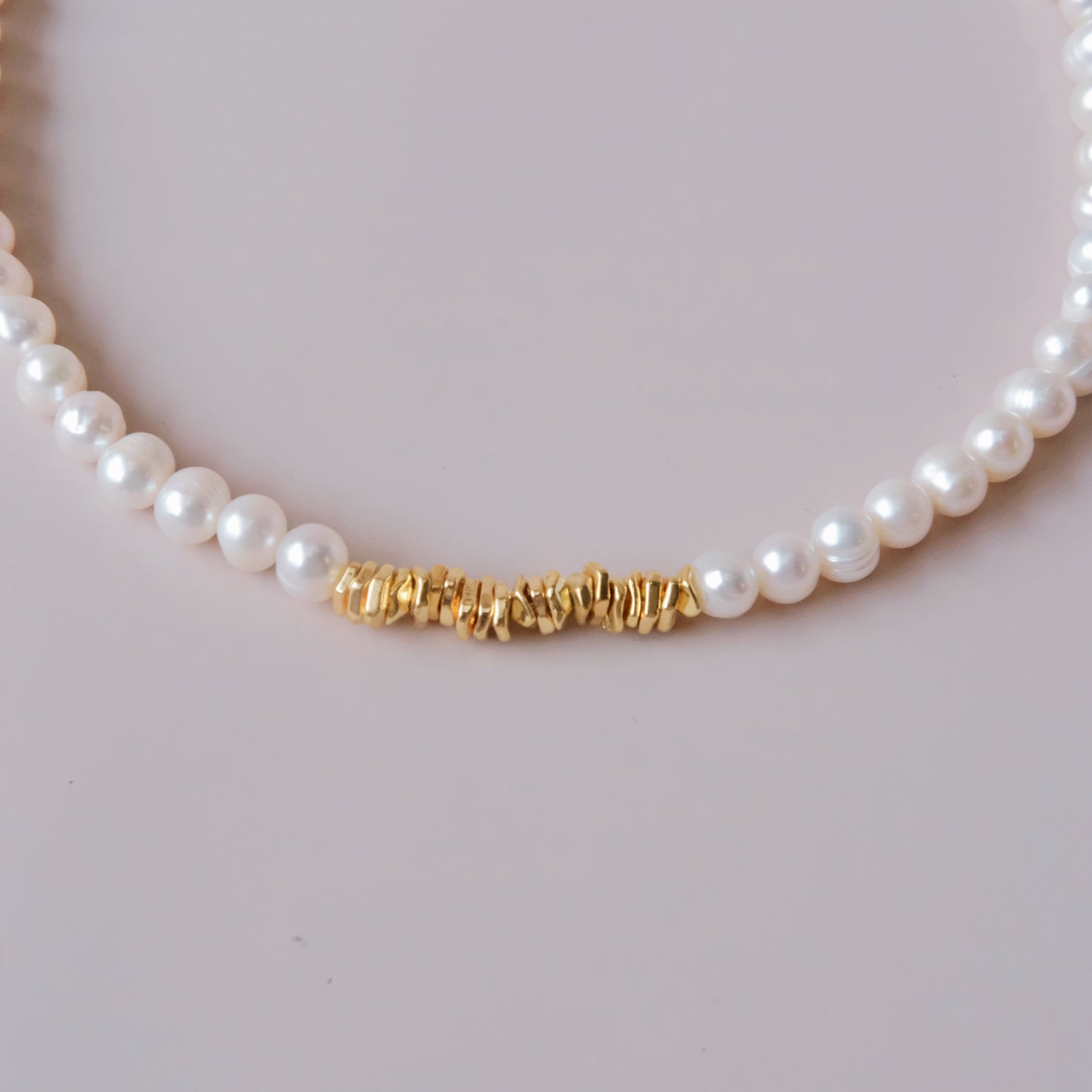 pearl with designed broken golden stone pearls necklace BEST SALE IN THE YEAR limited sell