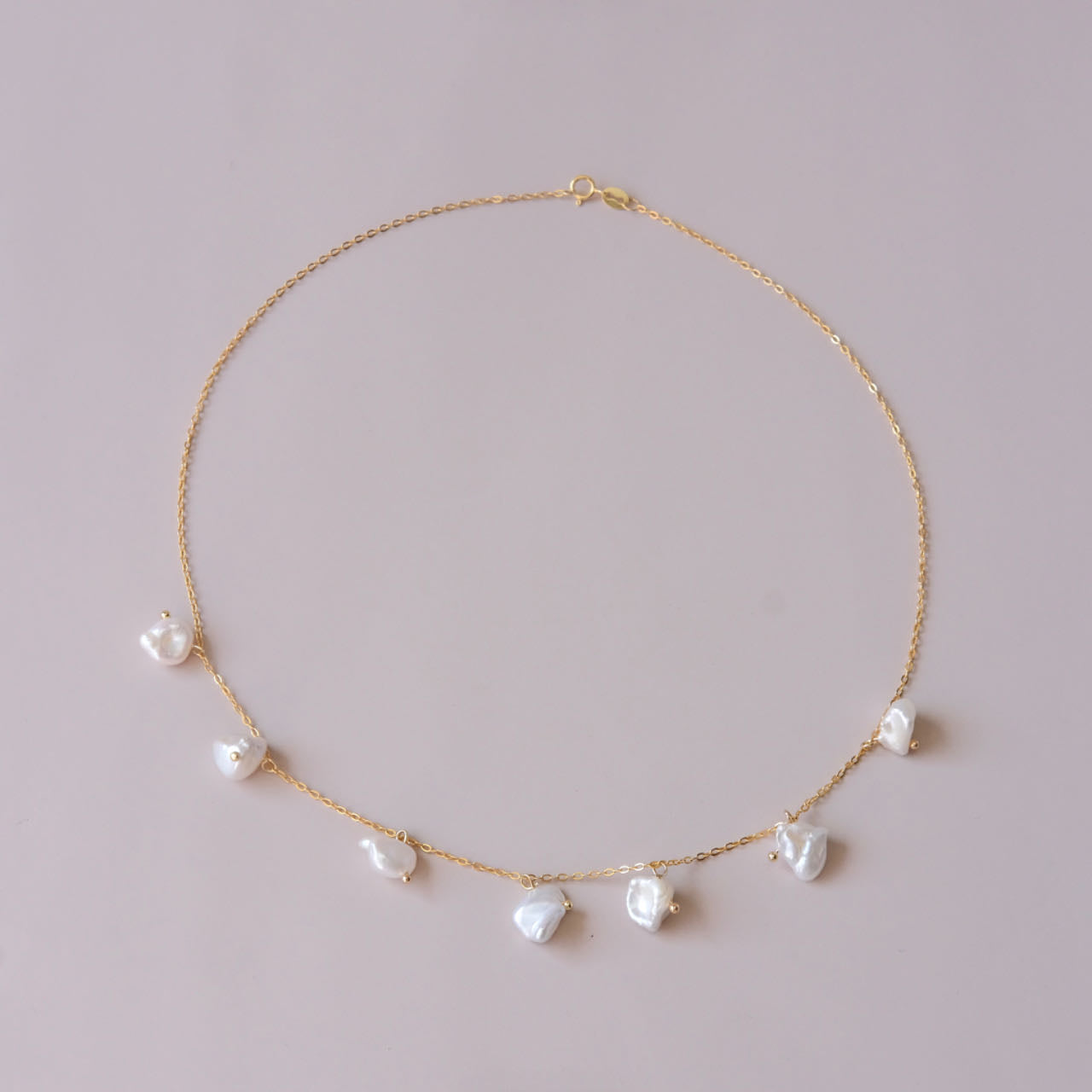 Baroque pearls necklace fashion woman jewelry