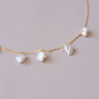 Baroque pearls necklace fashion woman jewelry