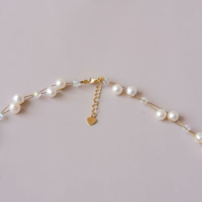 pearls necklace unique designed