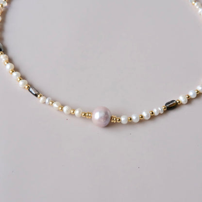 Baroque pearls necklace