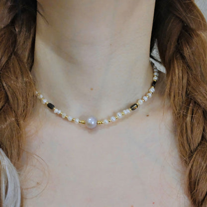 Collar de perlas barrocas