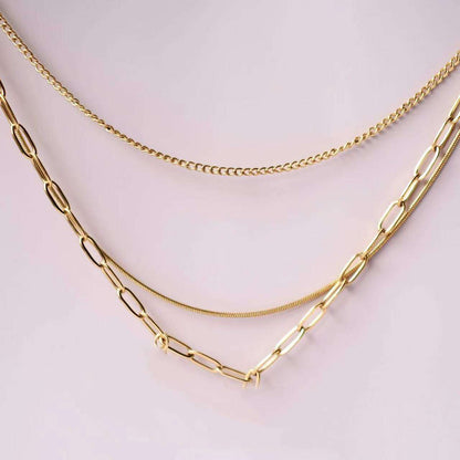 Triple Elegance Necklace