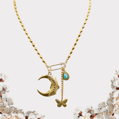 Luna Butterfly necklace