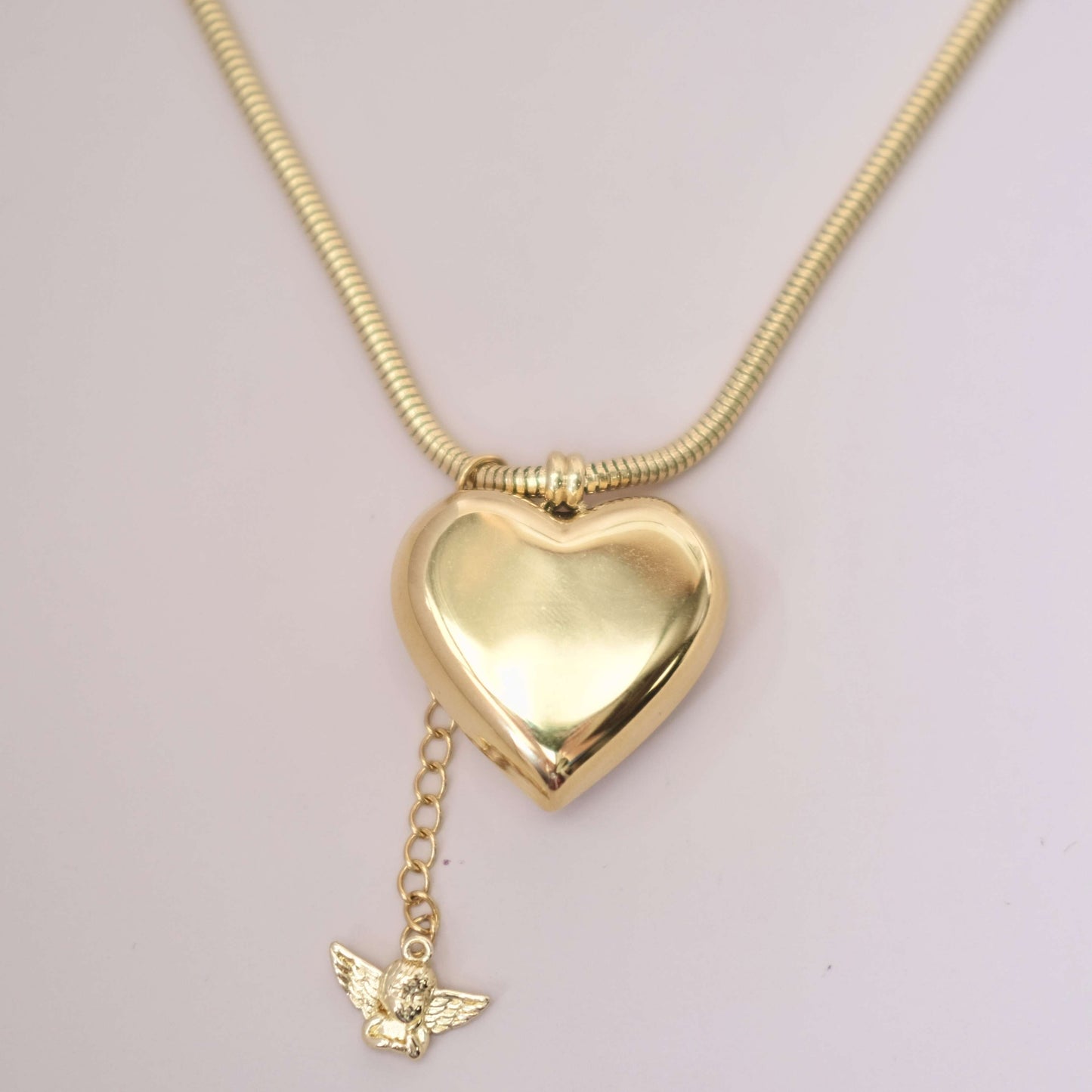 Big heart with small Charm Personaized style necklace Choker