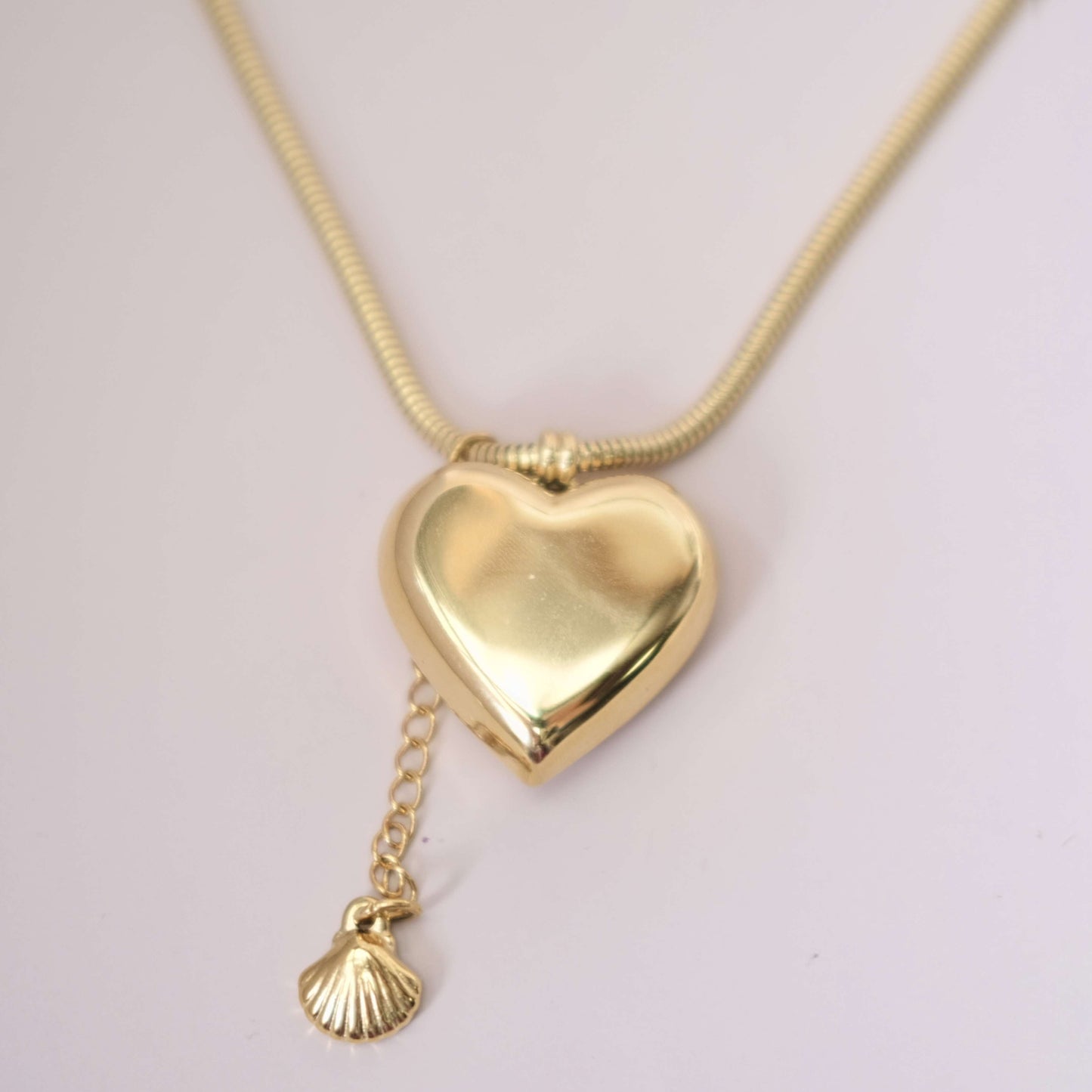 Big heart with small Charm Personaized style necklace Choker