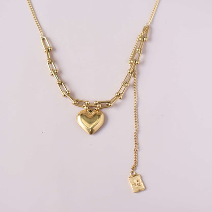 love lock Interchangeable Charms Stainless Steel Necklace Chocker