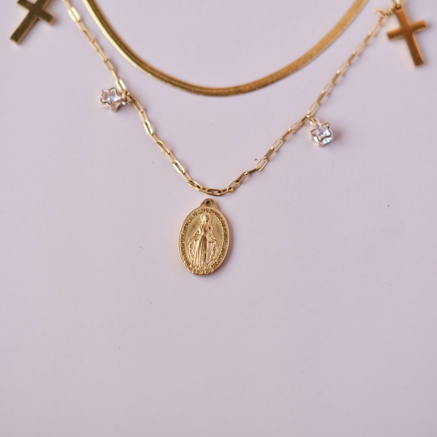 Virgin Mary bar charms pendant