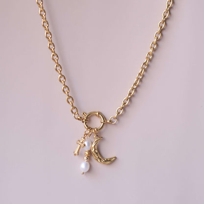 ONLY Basic O-Ring Chain basic Personalized Necklace