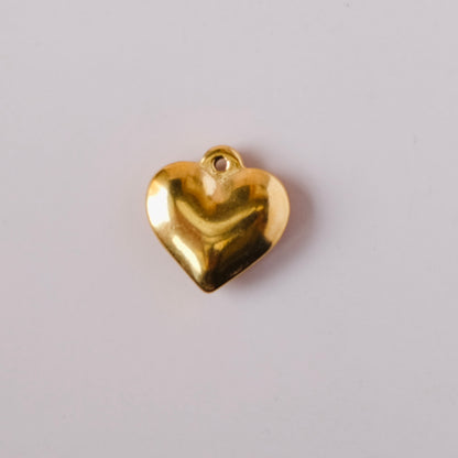 gold Heart interchangeable Charm Pendant colllection