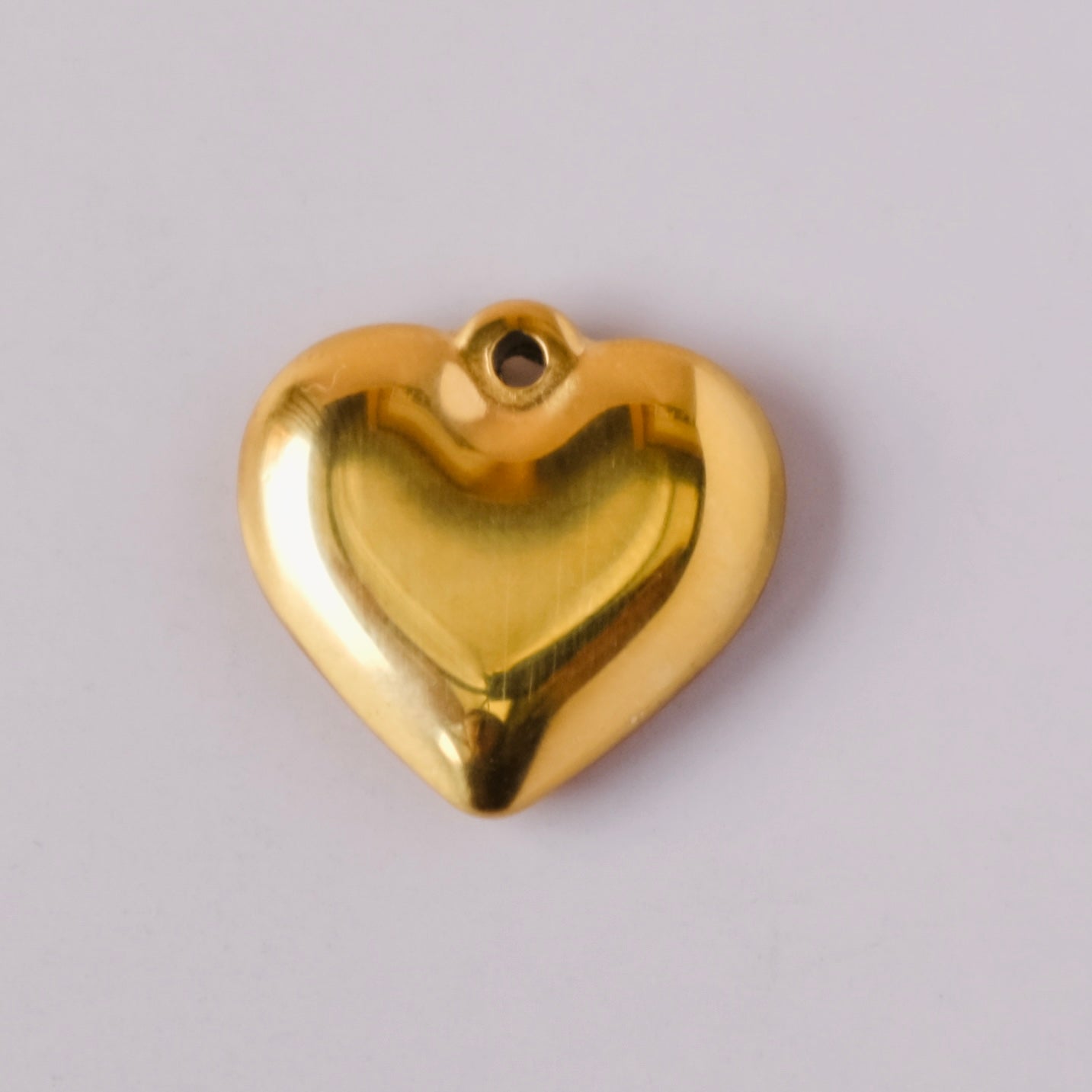 gold Heart interchangeable Charm Pendant colllection