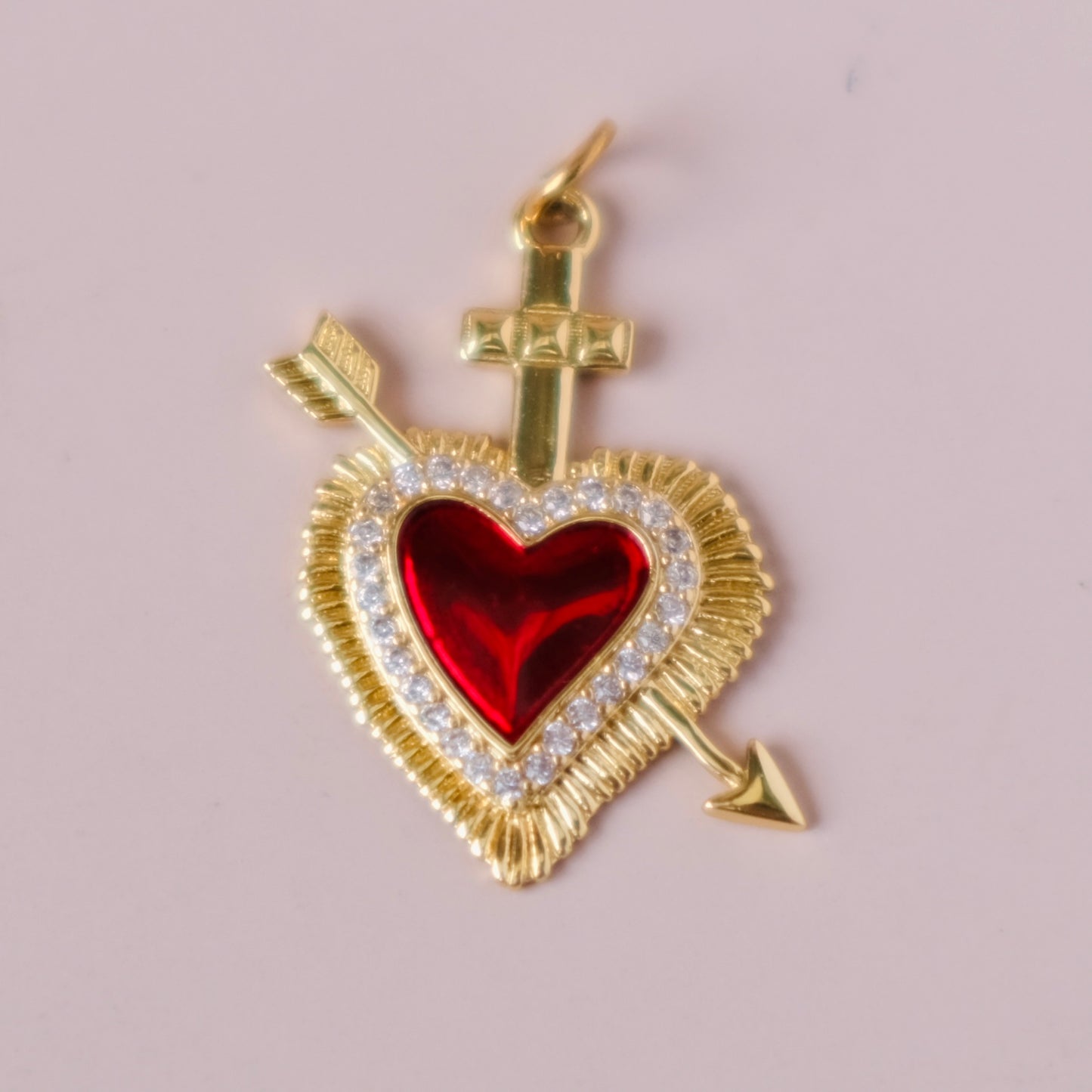 Colorful heart Interchangeable Charm Pendant collection I