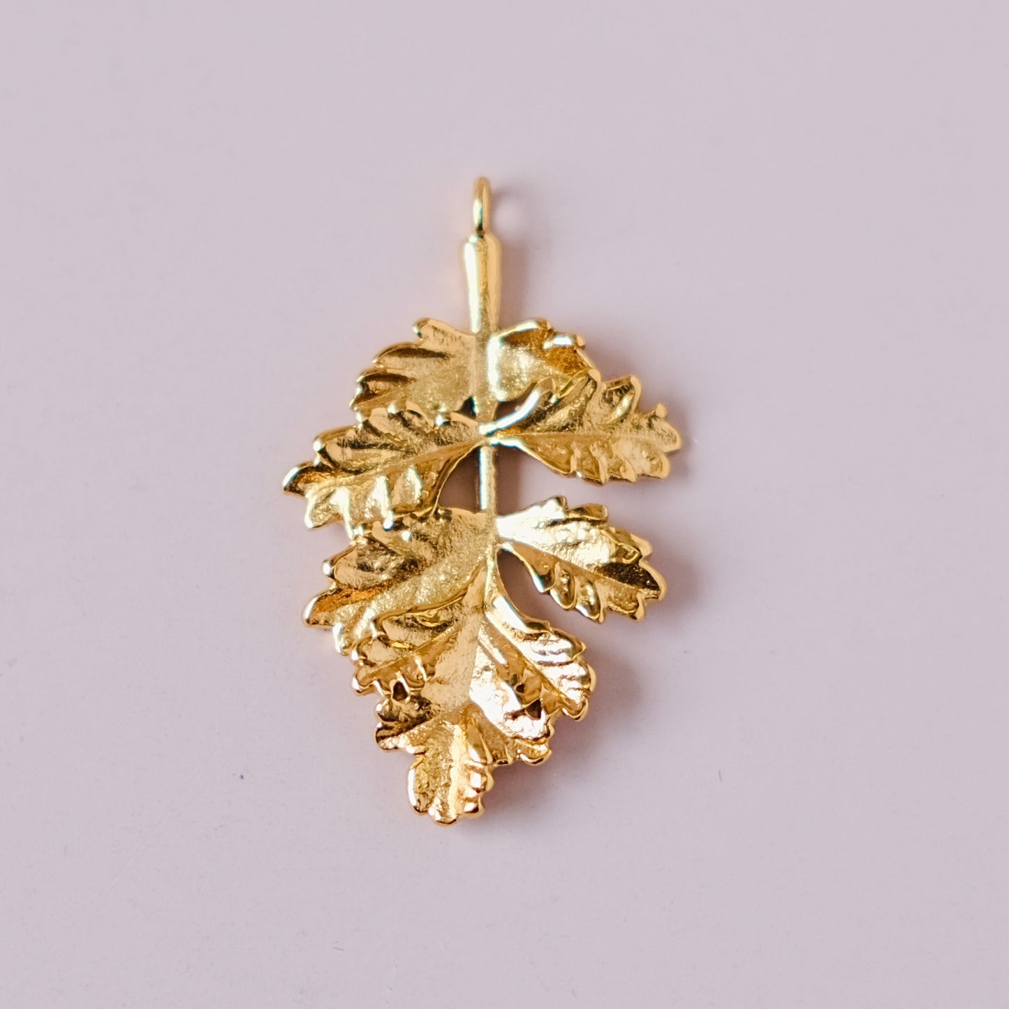 leaf charms pendant