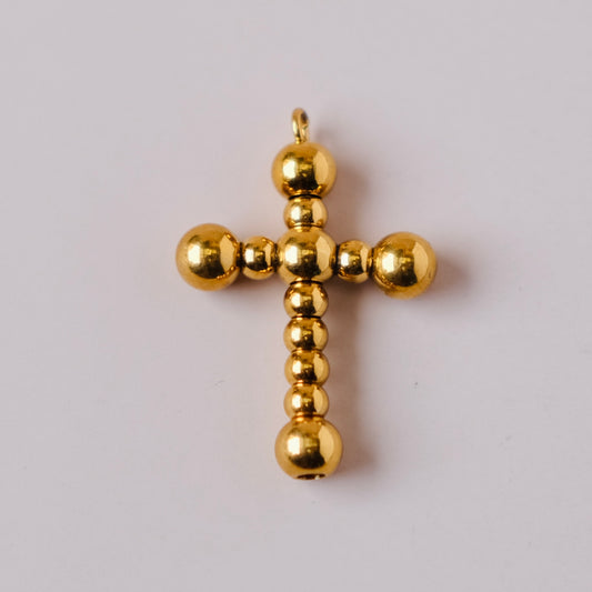 Big gold Cross  charms pendant5