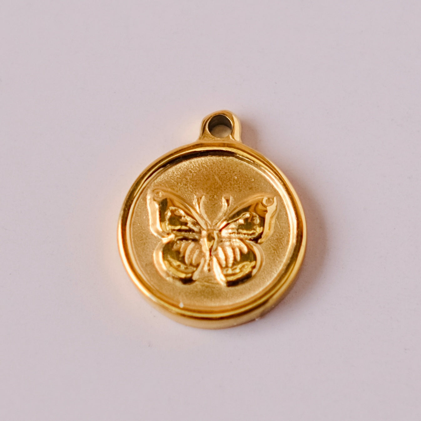 Butterfly bar charms pendant