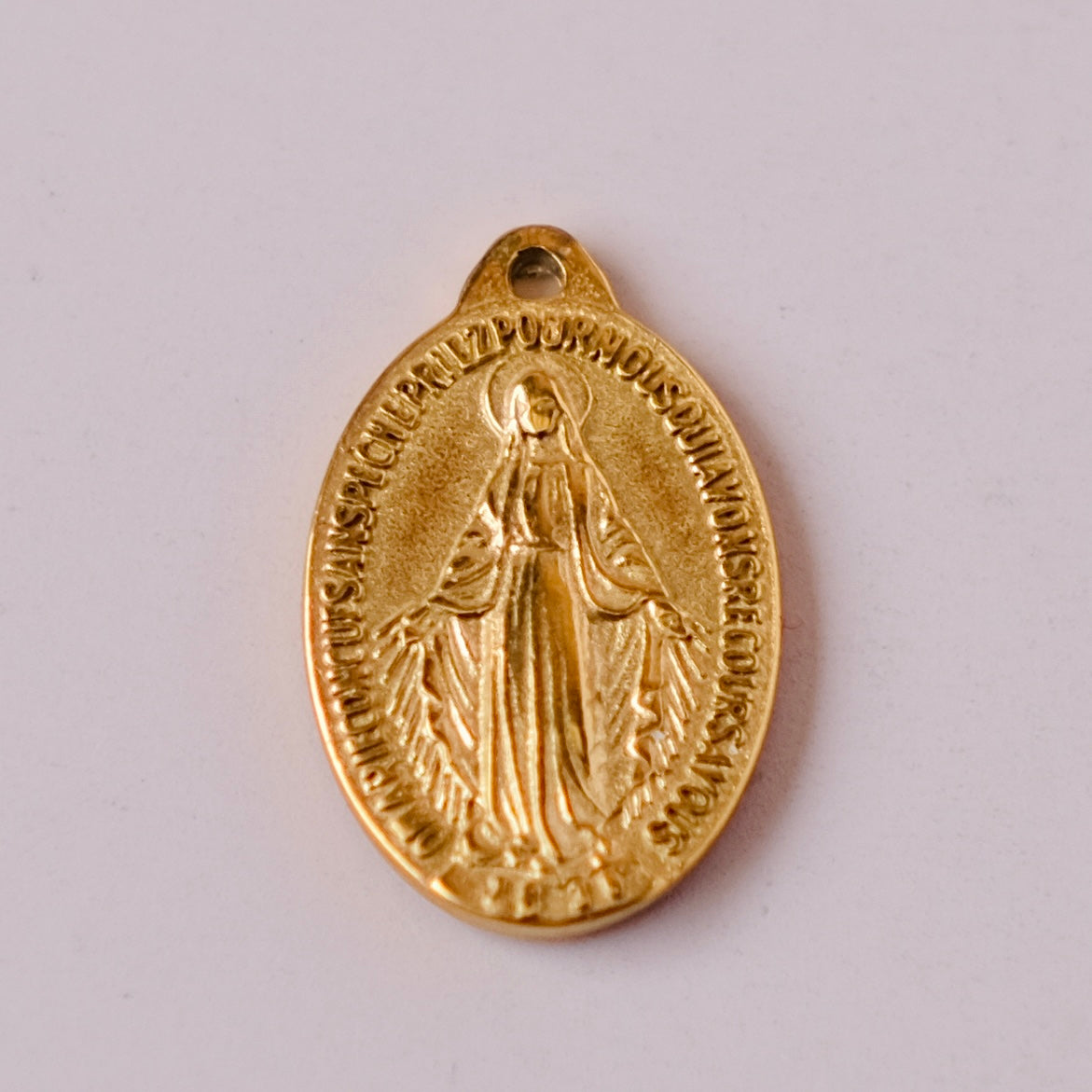 Virgin Mary bar charms pendant