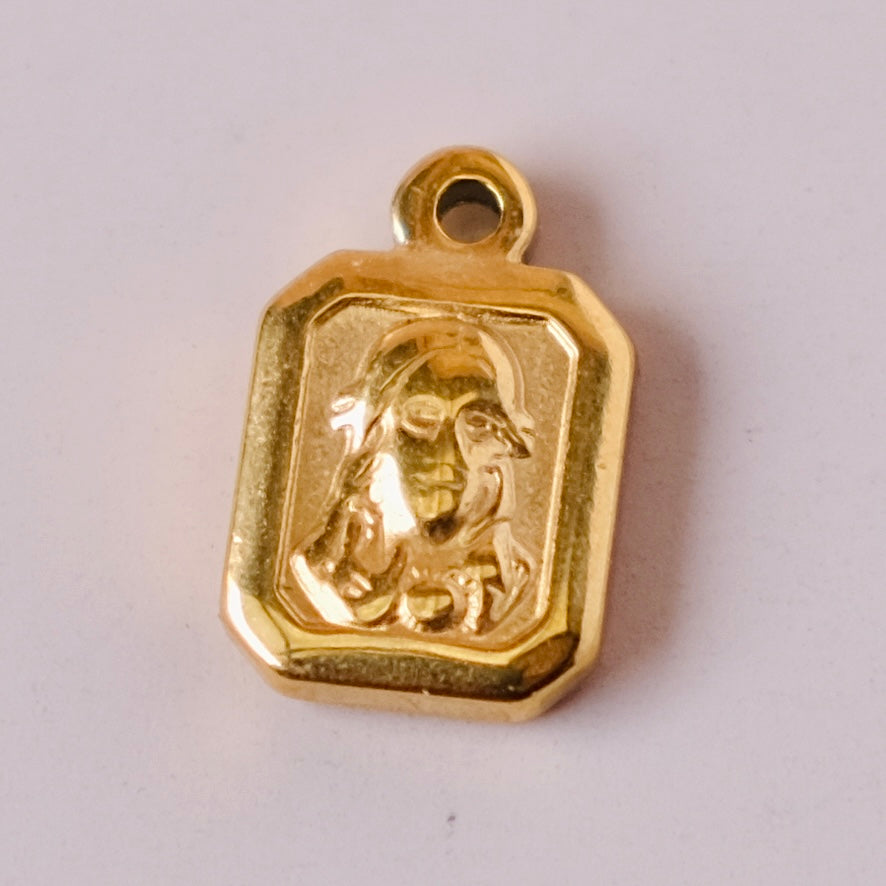 Colgante mujer charms barra