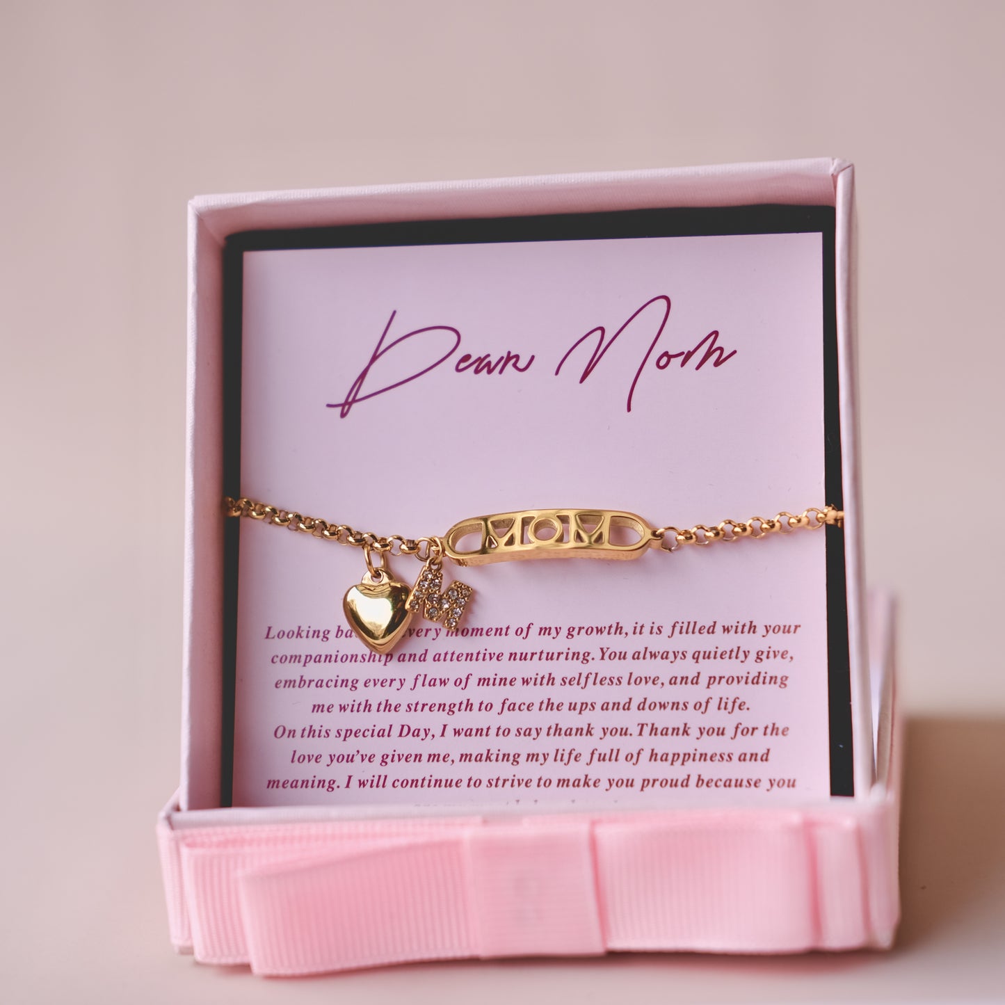 Initial Bracelet For mother's day