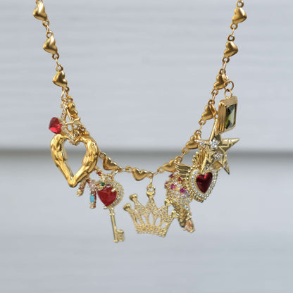 Personalized Crown Necklace-customization