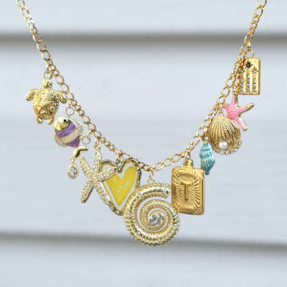 Make your own personalzied Charms necklace A1 set