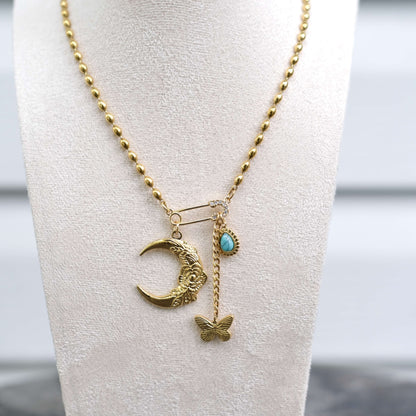 Luna Butterfly necklace