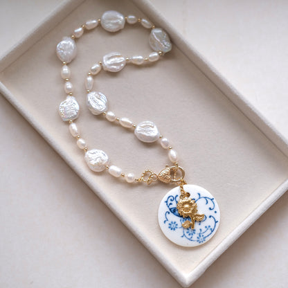 Personalized Baroque Pearls necklace-customization