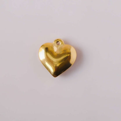 gold Heart interchangeable Charm Pendant colllection