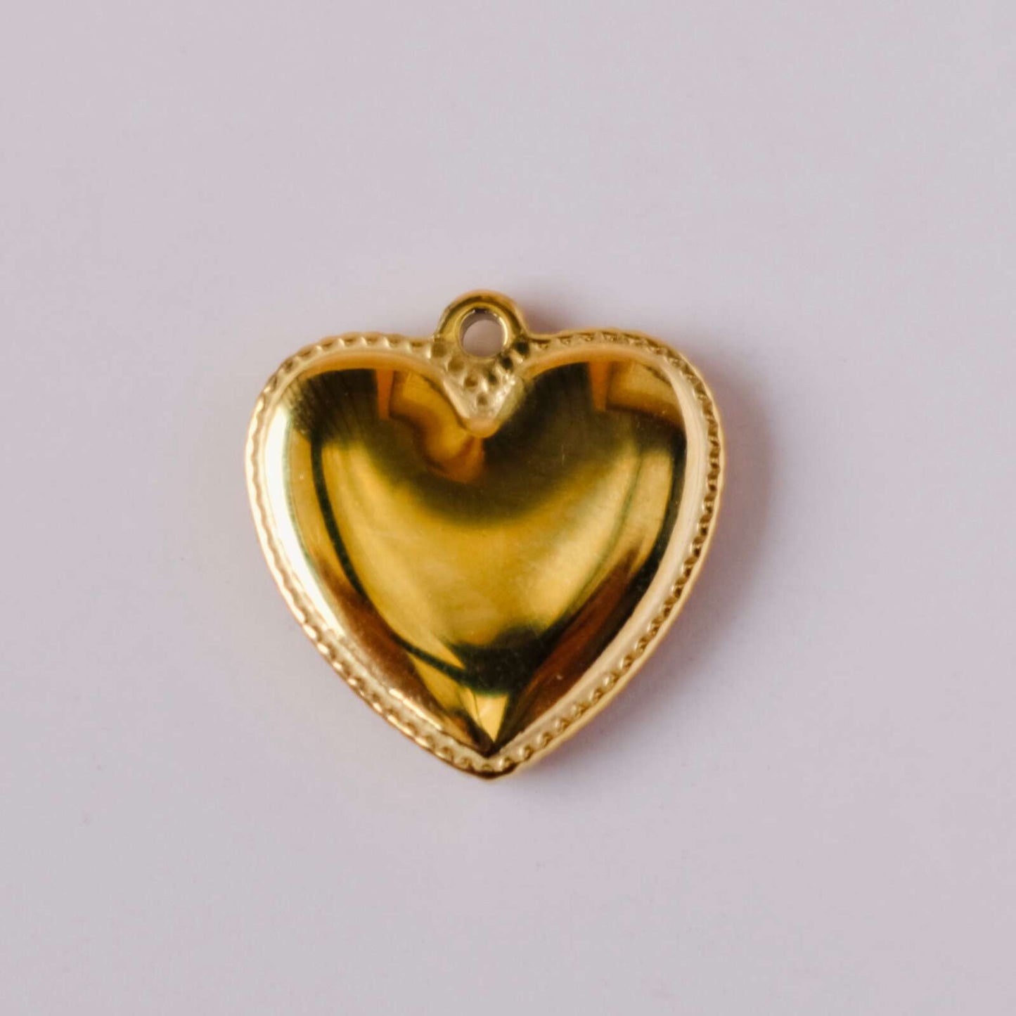 gold Heart interchangeable Charm Pendant colllection